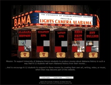 Tablet Screenshot of lightscameraalabama.com